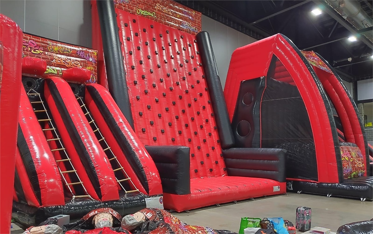 Graffiti Themed inflatables! WOW! - Bouncy Castle Manufacture & Sales ...